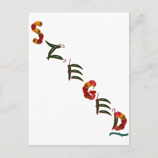 Szeged Chili Peppers Briefkaart