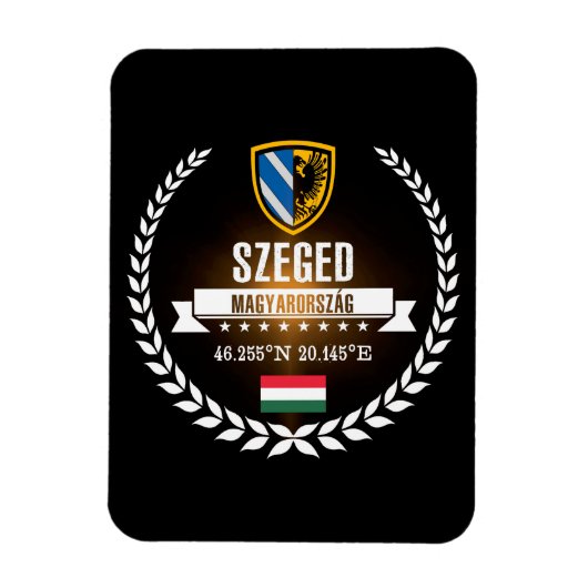 Szeged Magneet (Verticaal)