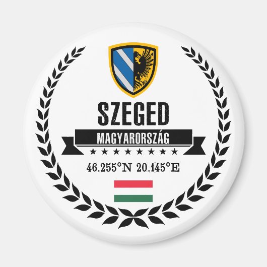 Szeged Magneet (Voorkant)