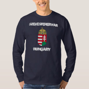 Szekesfehervar, Hongarije met wapenschild T-shirt