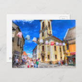 Szentendre Town Budapest Briefkaart (Voorkant / Achterkant)