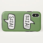 SZIA! Toespraak Hongaarse taalversie Case-Mate iPhone Case (Achterkant (horizontaal))