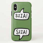 SZIA! Toespraak Hongaarse taalversie Case-Mate iPhone Case (Achterkant)