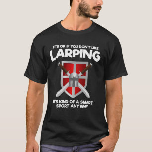Szwaardvechtpartij Citaat voor de Levende Rol die T-shirt