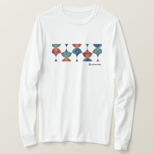 Tシャツ ウサギの扇模様 Tshirt - Rabbit Fan Pattern -  (Design devant)