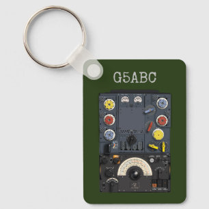 T1154 R1155 Lancaster Bomber WWII radioroepnaam Sleutelhanger