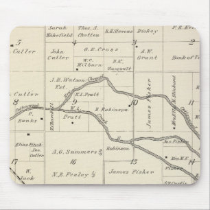 T17S R25E Tulare County Section Map Muismat