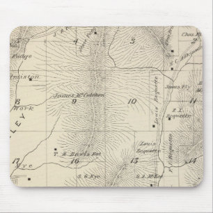 T17S R27E Tulare County Section Map Muismat