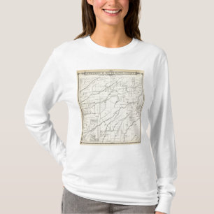 T19S R25E Tulare County Section Map T-shirt