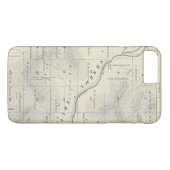 T19S R27E Tulare County Section Map Case-Mate iPhone Case (Achterkant (Horizontaal))