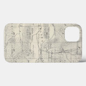 T19S R28E Tulare County Section Map Case-Mate iPhone Case (Achterkant (horizontaal))