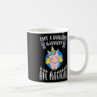 T1d Diabetes Type 1 Bewustheid T Unicorn Warriors  Koffiemok
