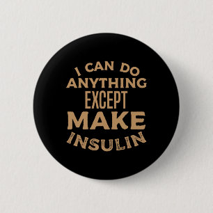 T1d Diabetisch type 1 Diabetes Bewustmakingsprogra Ronde Button 5,7 Cm