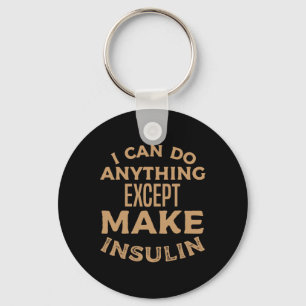 T1d Diabetisch type 1 Diabetes Bewustmakingsprogra Sleutelhanger