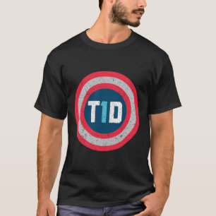 T1d Diabetisch type 1 Diabetes Bewustmakingsprogra T-shirt