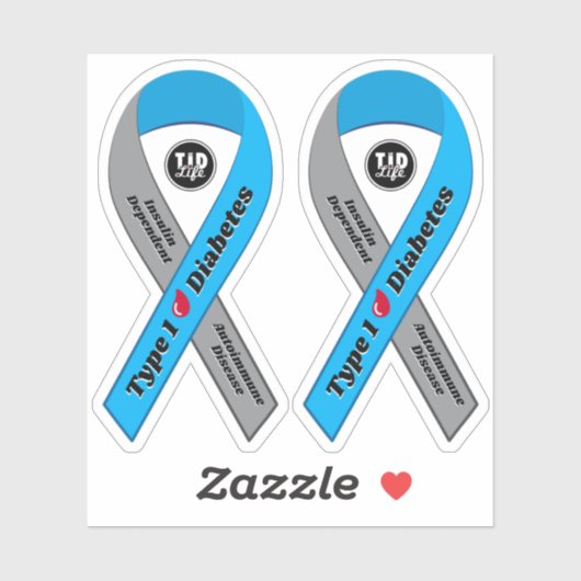 T1d lint Stickers [3in x 3in] (Vel)