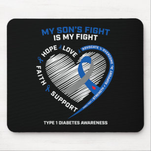 T1D mam papa Mijn zoon's gevecht type 1 diabetes A Muismat
