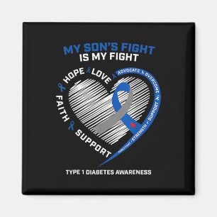T1d Moeder Mijn Zoons Strijd Is Mijn Strijd Type 1 Magneet