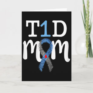 T1d Moeder - Type 1 Diabetes Bewustzijn Moederscha Kaart