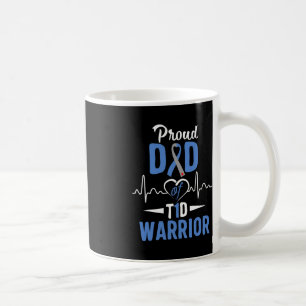 T1D Proud Dad Diabetes Awareness Type 1 Insuline P Koffiemok