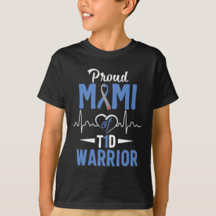 T1d Proud Mimi Diabetes Awareness Type 1 Insuline T-shirt