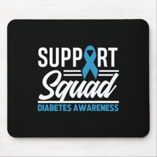 T1d T2d Warrior Ondersteuning Squad Diabetes Bewus Muismat
