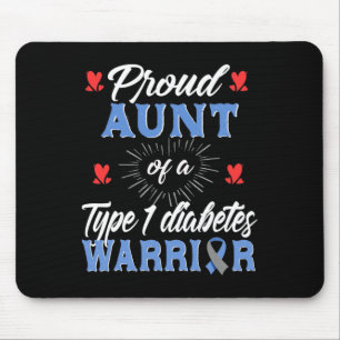 T1D Tandabetes Awareness Type 1 Insuline P Muismat