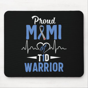 T1D Trommel Mimi Diabetes Awareness Type 1 Insulin Muismat