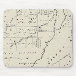 T20S R22E Tulare County Section Map Muismat