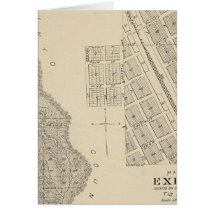 T2124S R3637F Carte de la section du comté de Tul