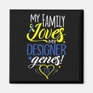 T21 World Down Syndrome Awareness Day Kinder Magneet