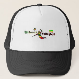 T2 Beach Volleyball Trucker HAT Pet