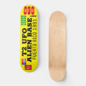 T2 UFO BASIS PR Skateboard (Voorkant)
