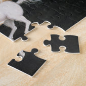 T31466 Een Vrouw Center en bedrijf dat muziek maak Legpuzzel (Zijkant)