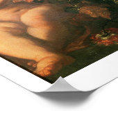 T32714 Two Putti Support a Flower Garland Poster (Hoek)