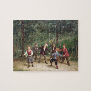 T33268 Blind Man Buff 91316me; kinderen; spelen Legpuzzel