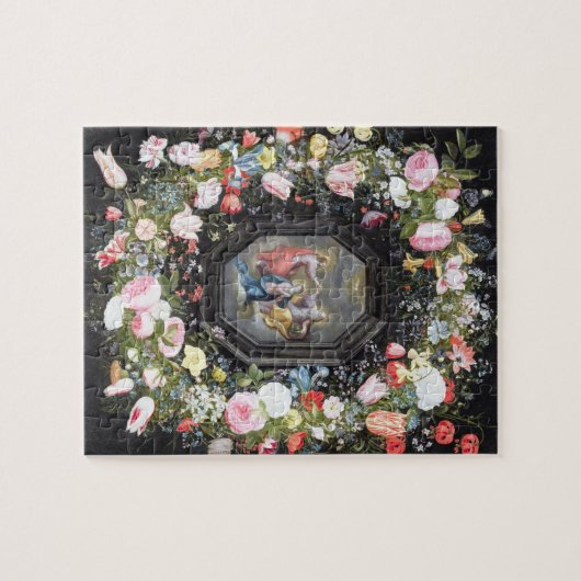 T33453 De kroning van de maagd omgeven door Legpuzzel (Horizontaal)