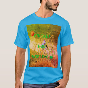 T-20 WERELDBEKER CRICKET T-SHIRT
