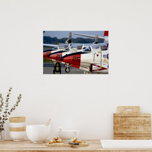 T-2 Buckeyes Poster (Keuken)