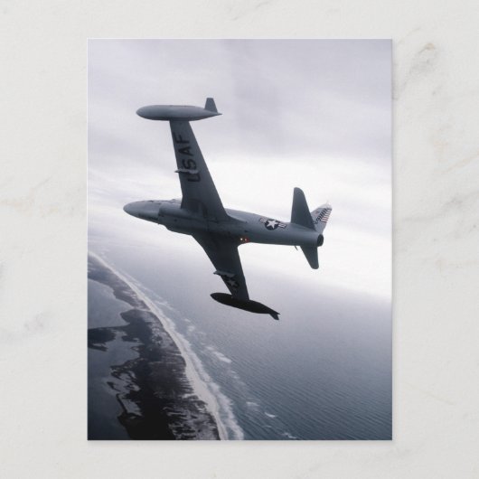 T-33 Shooting Star Briefkaart (Voorkant)