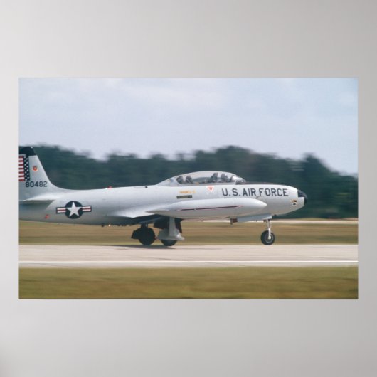 T-33 Shooting Star Poster (Voorkant)