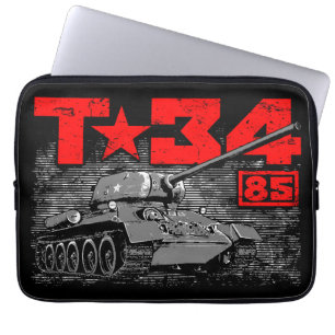 T-34-85 Sovjet-middeltank Laptop Sleeve