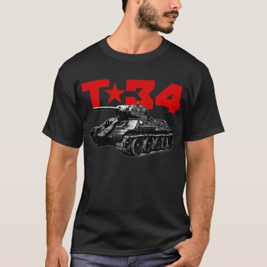 T-34 T-SHIRT (Voorkant)