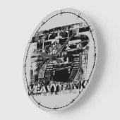 T-35 Acrylwandklok Grote Klok (Hoek)