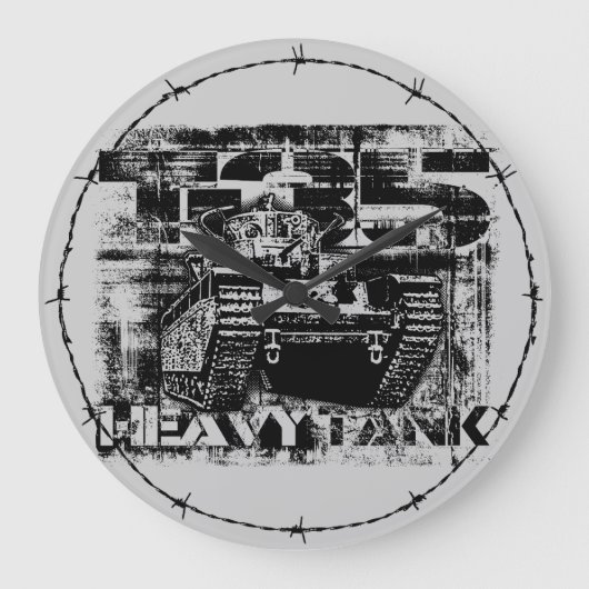 T-35 Acrylwandklok Grote Klok (Voorkant)