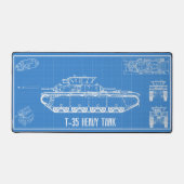 T-35 Tank Bureaumat (Voorkant)