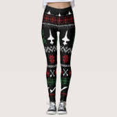 T-38 Leggings de Noël (Devant)