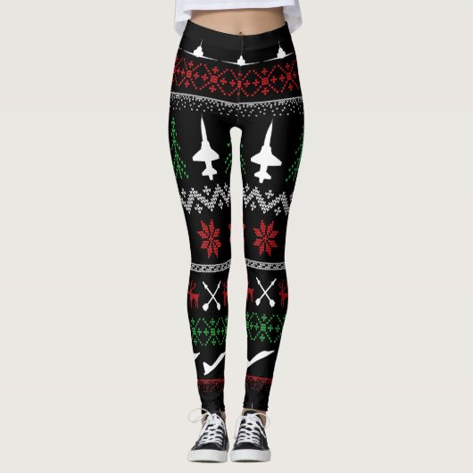 T-38 Leggings de Noël (Devant)