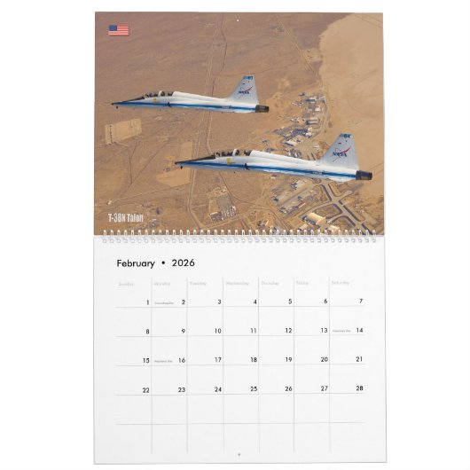 T-38 TALON KALENDER (Feb 2026)