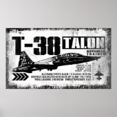 T-38 Talon Poster (Voorkant)